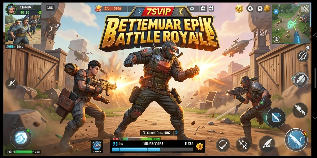 Gameplay seru di arena pertempuran 7SVIP yang mendebarkan.