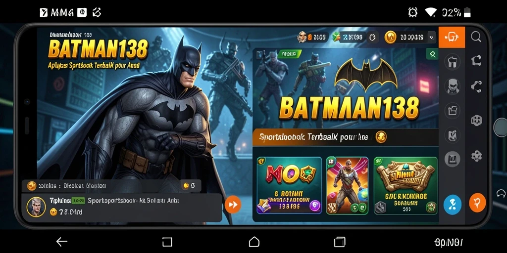 Tampilan gameplay menarik di BATMAN138 dengan opsi taruhan.