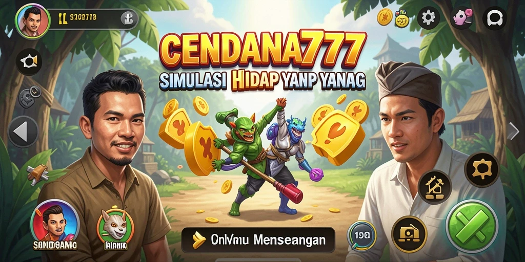 Tampilan gameplay CENDANA777 yang menarik dengan interaksi karakter yang aktif.