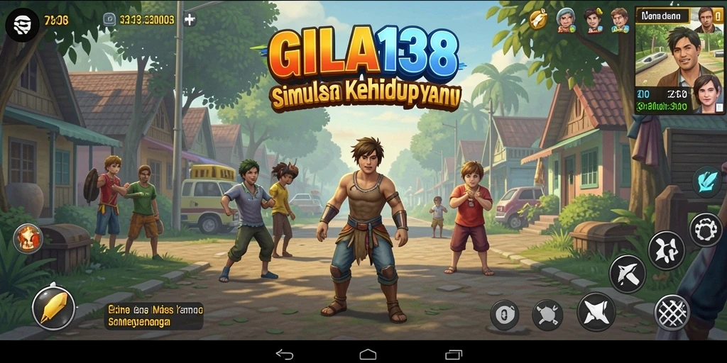 Tampilan gameplay GILA138 yang menarik dan interaktif.