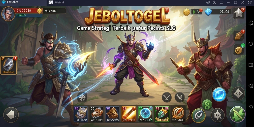 Tampilan menarik dari gameplay JEBOLTOGEL yang menantang.