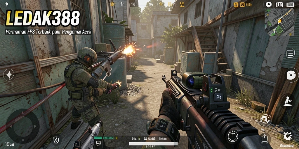 Tangkapan layar gameplay LEDAK388 dengan aksi mendebarkan.