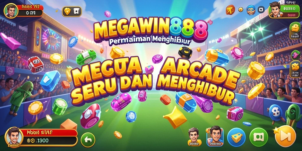 Screenshot gameplay MEGAWIN888 yang menampilkan aksi arcade seru.