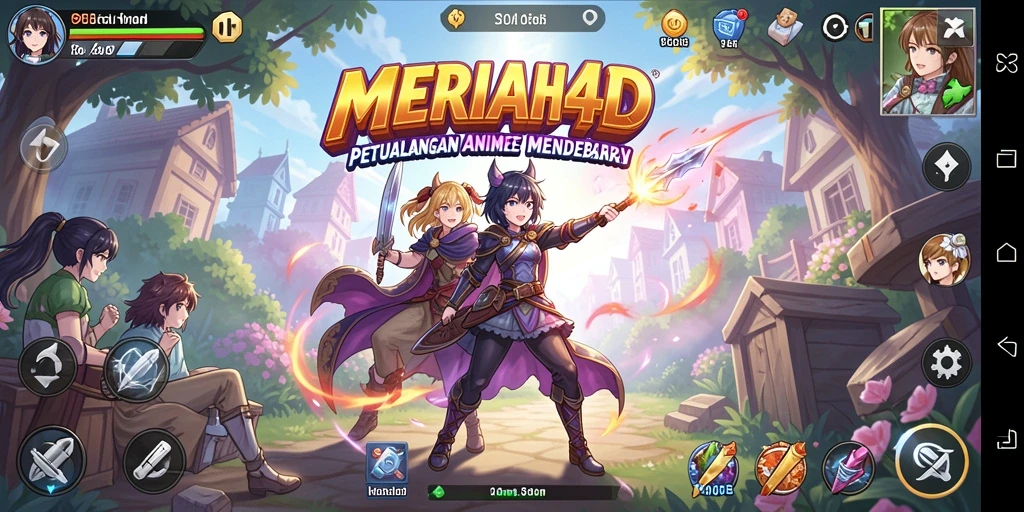 Tampilan gameplay seru dari MERIAH4D yang menyenangkan.