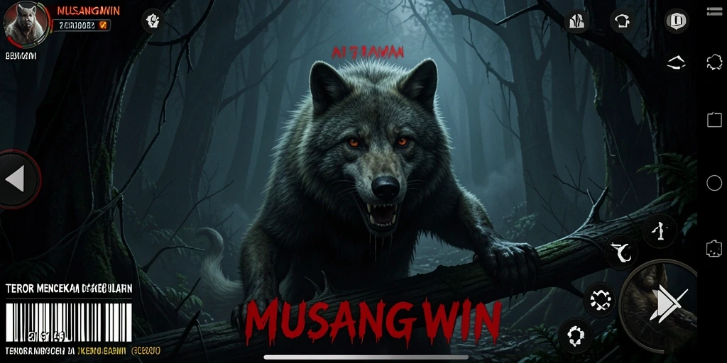 Gameplay menegangkan dari MUSANGWIN yang membuat merinding.