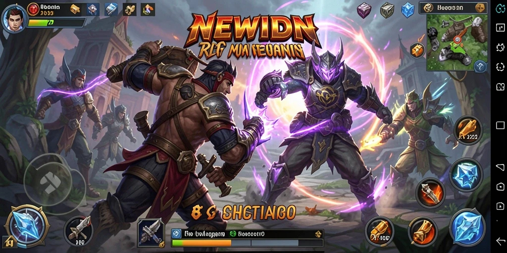Gameplay menegangkan di dunia <strong>NEWIDN</strong> yang penuh petualangan.
