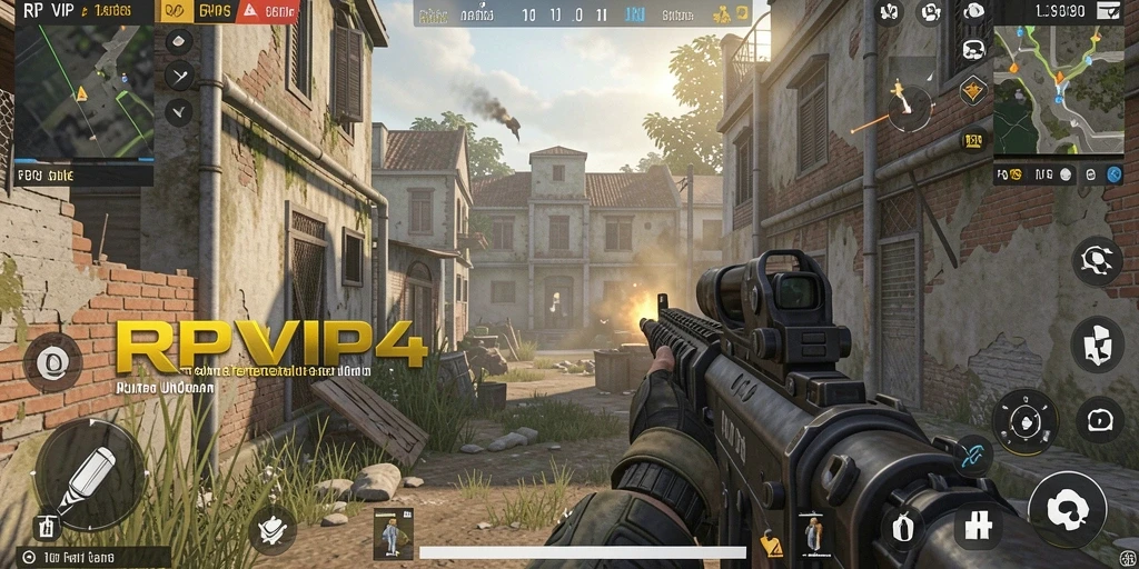 Tampilan gameplay RPVIP4 yang menegangkan dan menarik.