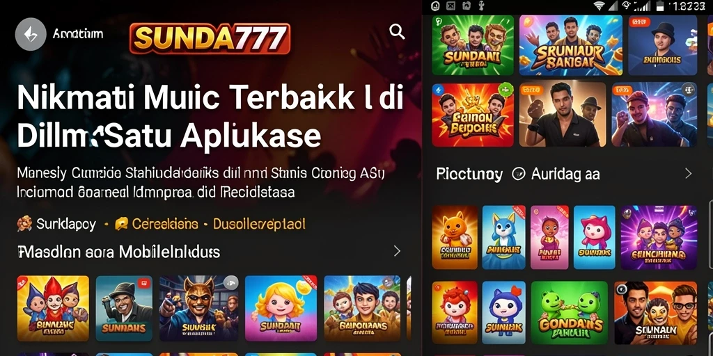 Tampilan menarik dari gameplay interaktif SUNDA777.