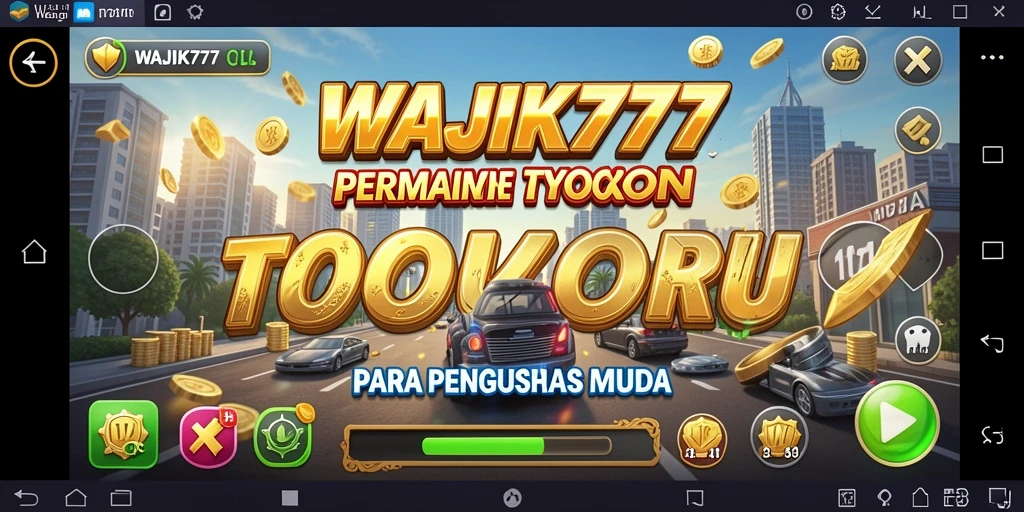 Tampilan gameplay menarik dari WAJIK777 yang menyajikan aktivitas bisnis.